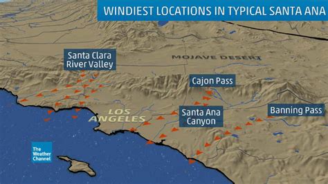 The Science Behind Santa Ana Winds | The Weather Channel