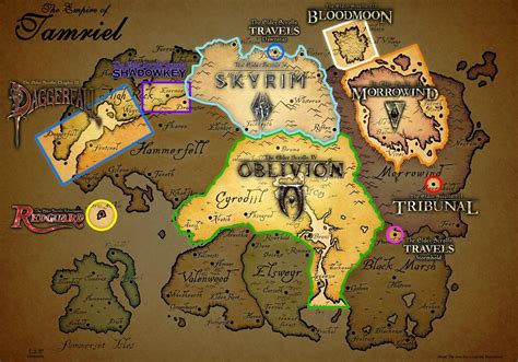 Elder Scrolls Entire Map. : r/gaming