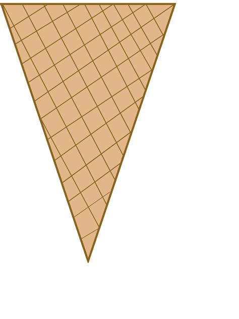 Ice Cream Cone Craft | Triangle | Preschool Printable Activitie ...