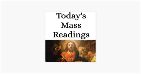 ‎Today's Catholic Mass Readings: Today's Catholic Mass Readings Sunday ...