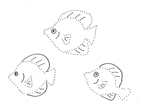 Fish Dot Drawing - Samantha Bell