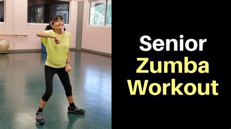 4 Minute Zumba For Seniors - YouTube