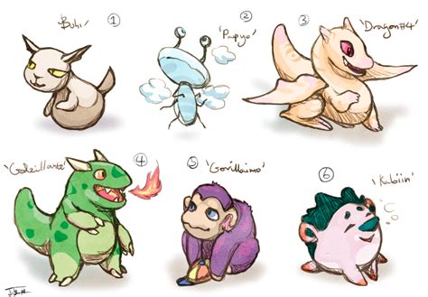 Beta-design Pokemon Adopts: CLOSED! by Jesseth on DeviantArt