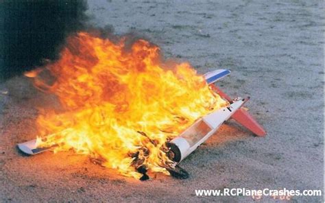 Crashing Plane on Fire images