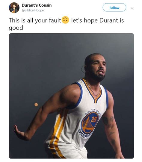 Internet freaks out with memes when Warriors' Kevin Durant hurts leg