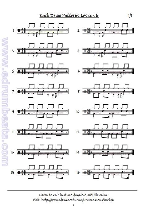 Midi Drum Patterns Free - engmondo