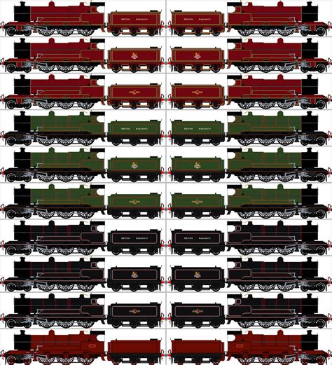 LNWR Claughton livery set #2 of 2 by Train48 on DeviantArt