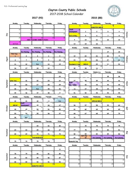 Clayton School District Calendar 2024 - Schoolcalendars.net