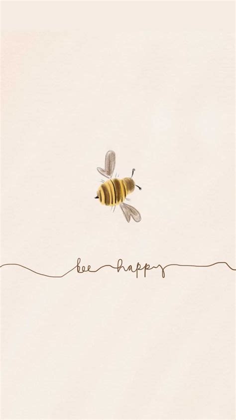 Bee Background Discover more Animal, Apoidea, Bee, Cute, Flower ...