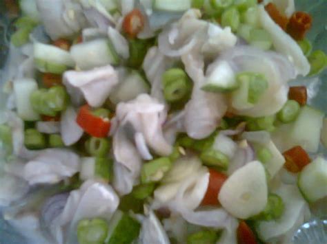 Salad ikan mentah - MyResipi