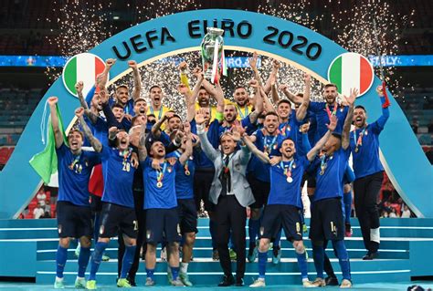 Italy becomes European football champion for the second time in history ...