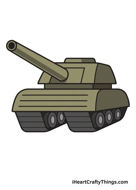 Tank Drawing - How To Draw A Tank Step By Step