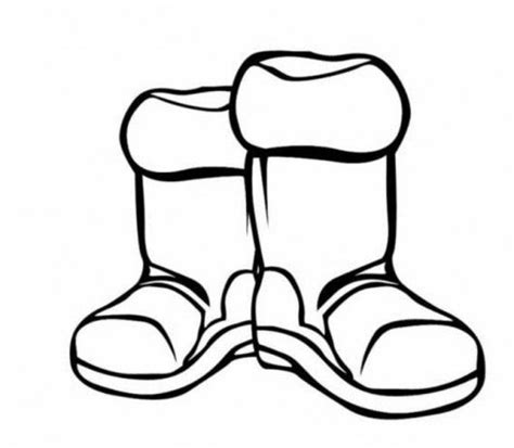 winter boots clipart black and white - Clip Art Library