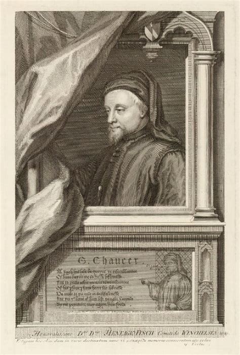 NPG D33019; Geoffrey Chaucer - Portrait - National Portrait Gallery