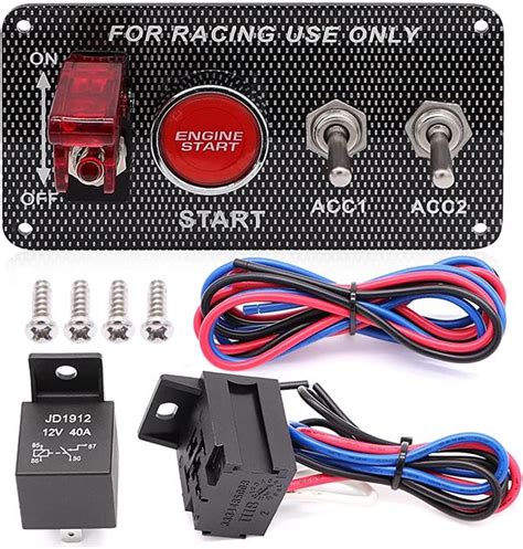 Race Car Switch Panel Wiring Diagram