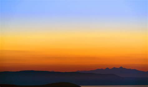 Sunrise Over The Hills Free Stock Photo - Public Domain Pictures