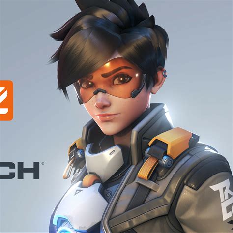 2048x2048 Resolution Tracer HD Overwatch 2 Ipad Air Wallpaper ...