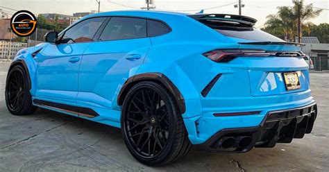 2021 Lamborghini Urus Full Color Change And Widebody Build - Auto ...