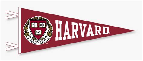 Harvard Pennant With Seal - Iu Pennant, HD Png Download , Transparent ...