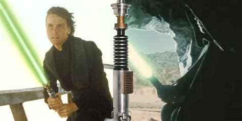 Luke Skywalker's Lightsaber Changed How Jedi Built Their Weapons