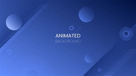 Animated Background Powerpoint Template