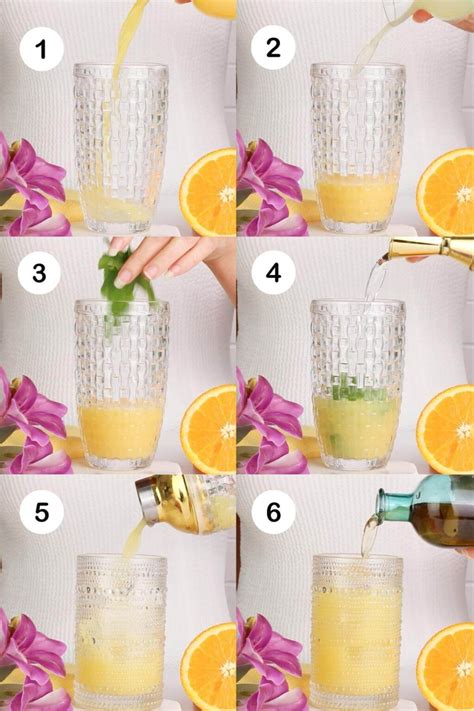 Orange Mocktail - The Mindful Mocktail