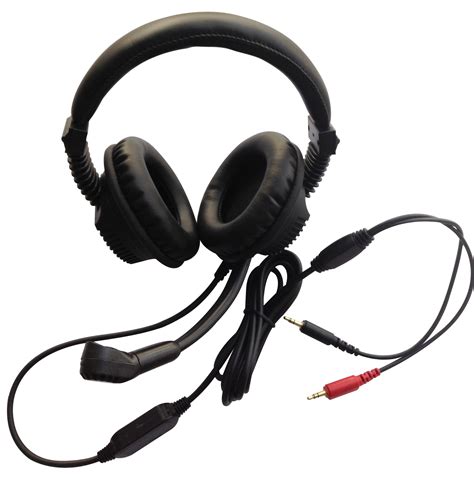 Language Lab Headset 2X3.5mm Plug Headset Headphone Computer Headset ...