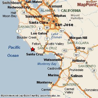 Where is Davenport, California? see area map & more