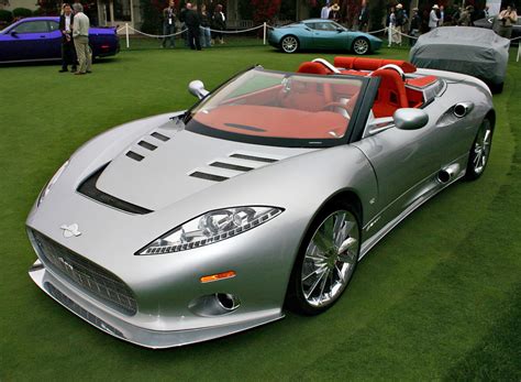 Live from Pebble Beach: Spyker C8 Aileron Spyder makes debut