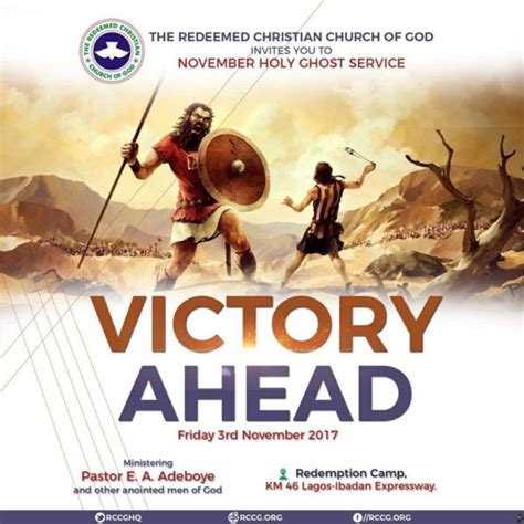 RCCG November 2017 Holy Ghost Service | Theme: Victory Ahead