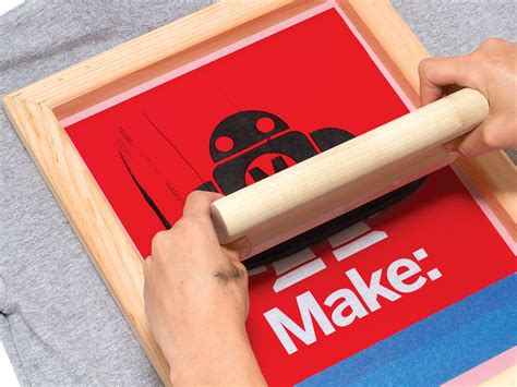 Simple Silk-Screen Printing Using a Vinyl Cutter | Make: