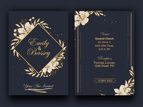 Customized Wedding Invitation Card Design | Upwork