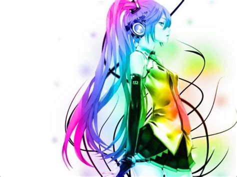 DJ S3RL Rainbow Girl (original version) | Anime, Vocaloid, Hatsune miku