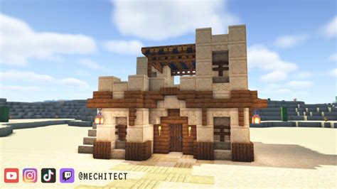 Desert House Minecraft Map