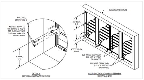 Ruskin Louver Installation Guides Reference Sheet » Mussun Sales