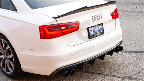 Audi S6 / A6 S-Line 2012-2015 C7 Carbon Fiber Diffuser – Carbon Imports