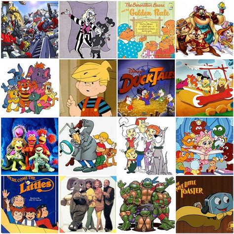 Old Cartoon Characters From The 80s