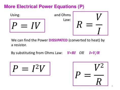 5.2 - Internal Resistance, Power & Combining Resistors