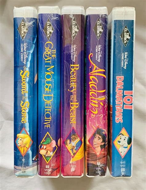 Vintage Disney Vhs Tapes Black Diamond On Mercari Disney Vhs Tapes ...