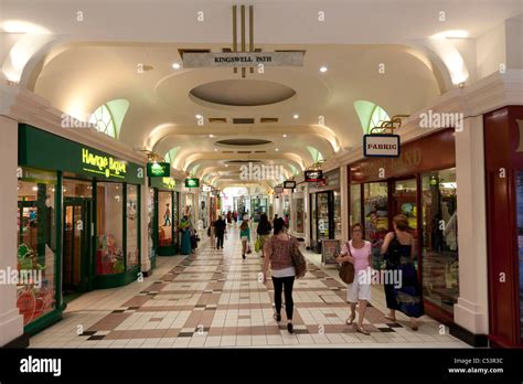 interiors of Cascades shopping centre in Portsmouth Stock Photo - Alamy