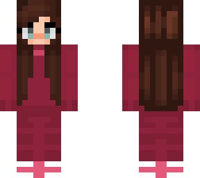 Cute pink pajamas! | Minecraft Skin