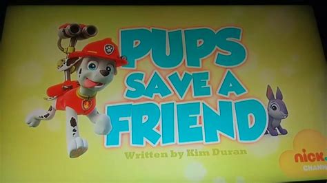 Pups Save A Friend - YouTube