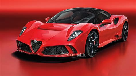 2023 Alfa Romeo 8C Rendered + More Alfa Future Cars | Automobile Magazine