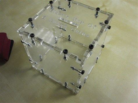 Laser Cut Acrylic Box Design - acrylic design