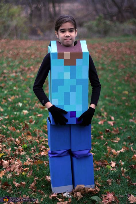 Minecraft Steve Costume Printables