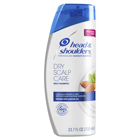 Head and Shoulders Dry Scalp Care Daily-Use Anti-Dandruff Paraben Free ...