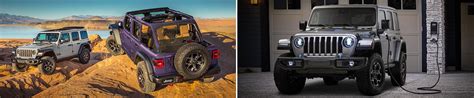 Jeep Wrangler Vs. Wrangler 4xe: How Do They Compare?