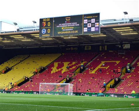 Watford Stadium : Watford FC - Cole JarmanCole Jarman : The stadium is ...