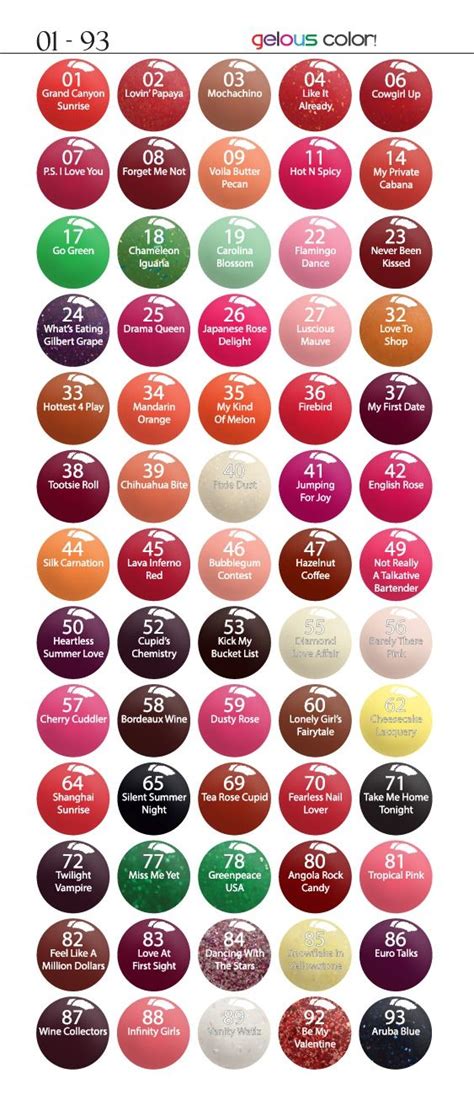 48 best DIP POWDER COLORS images on Pinterest | Sns colors, Dipped ...