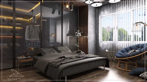 Industrial Bedroom | Interior Designio